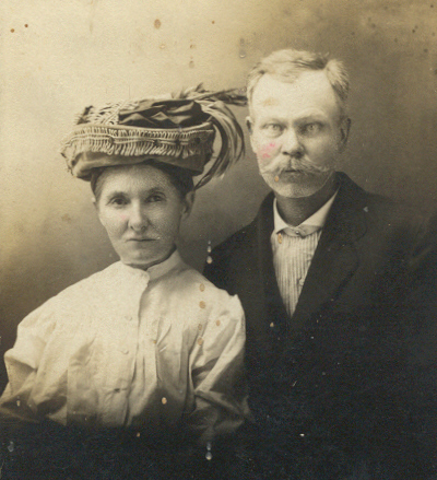 Lydia and John McClammer - 1917
